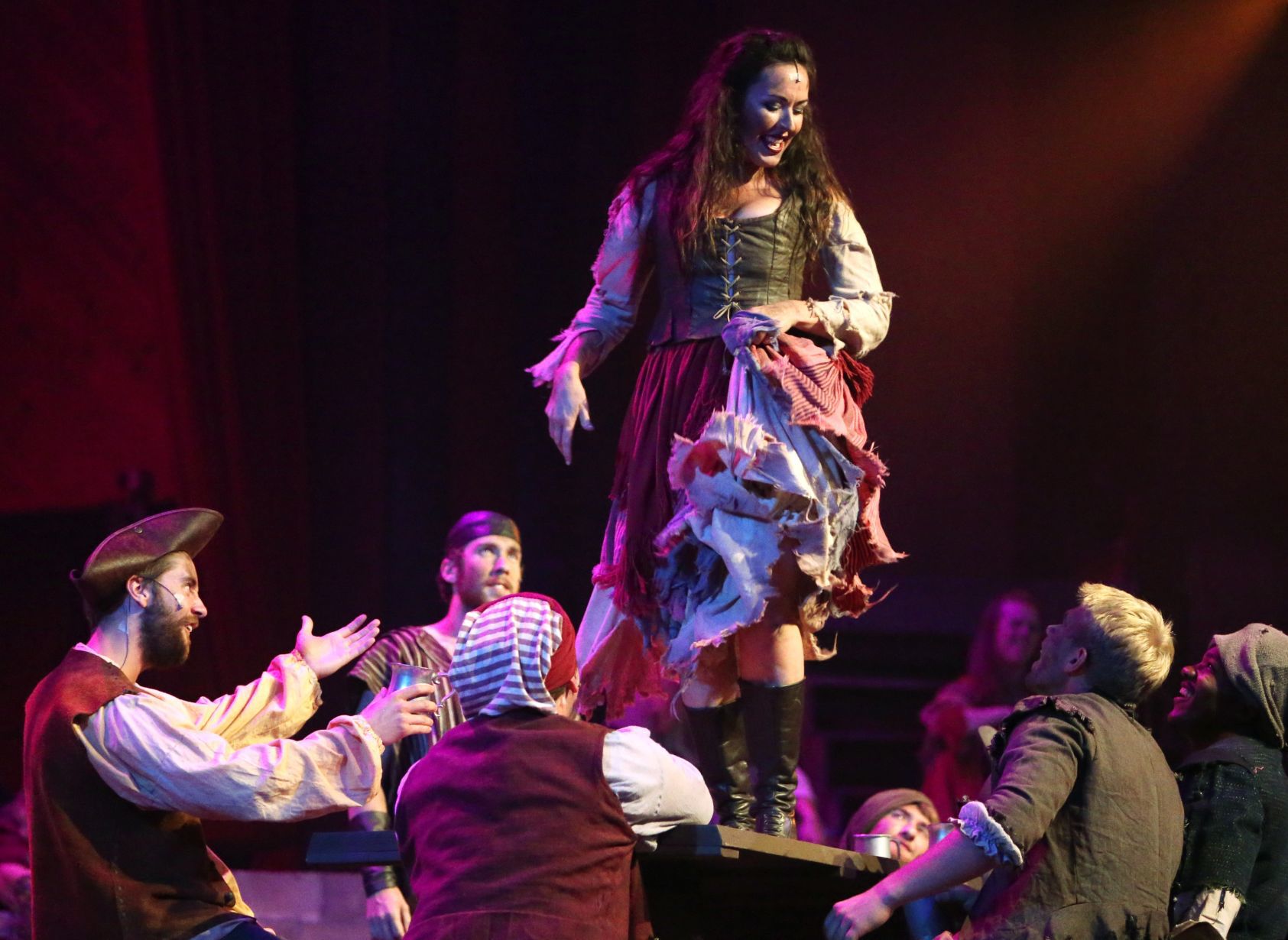 Hannah Bentley stars in "Man of La Mancha"